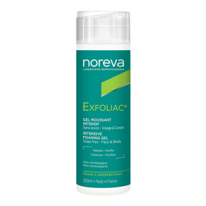 GEL MOUSSANT EXFOLIAC NOREVA 200 ML