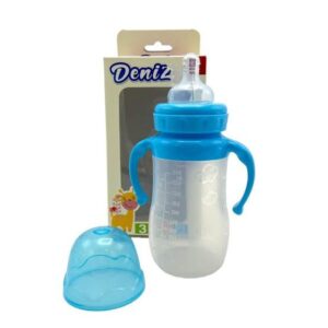 BIBERON EN PLASTIQUE A/BRAS 240ML DENIZ