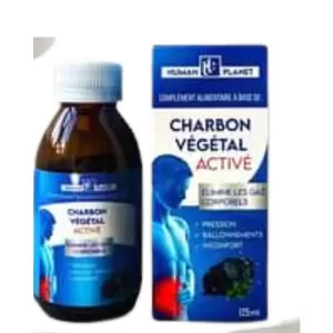 CHARBON VEGETAL ACTIVE HUMAN SIROP 125ML