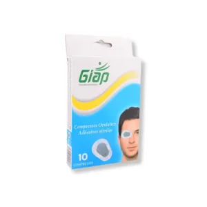 COMPRESSE OCULAIRE ADULT B/10 GIAP