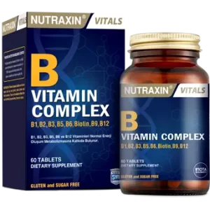COMPLEXE VITAMINE B  NUTRAXIN VITALS B/60