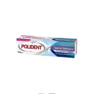 CRÈME ADHÉSIVE Polident SOIN TOLÉRANCE ET/40 g
